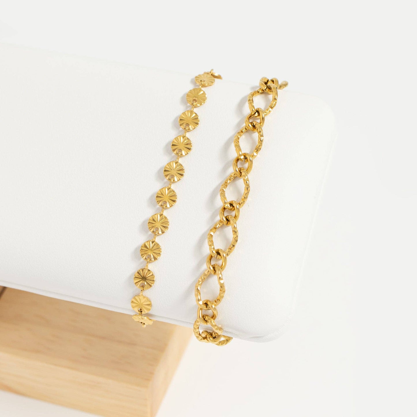 Sunburst Chain Bracelet