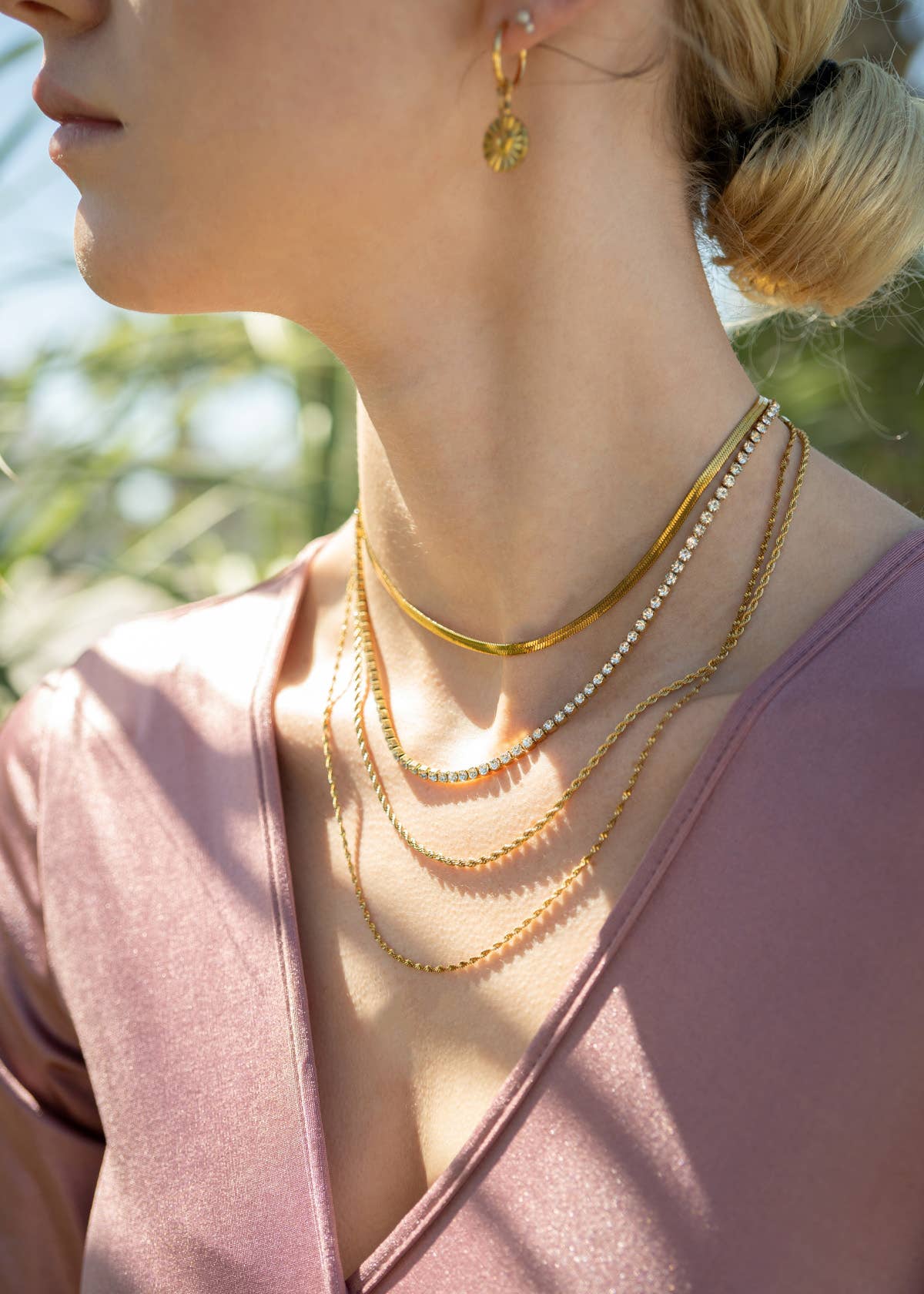 Cady Rope Chain Necklace