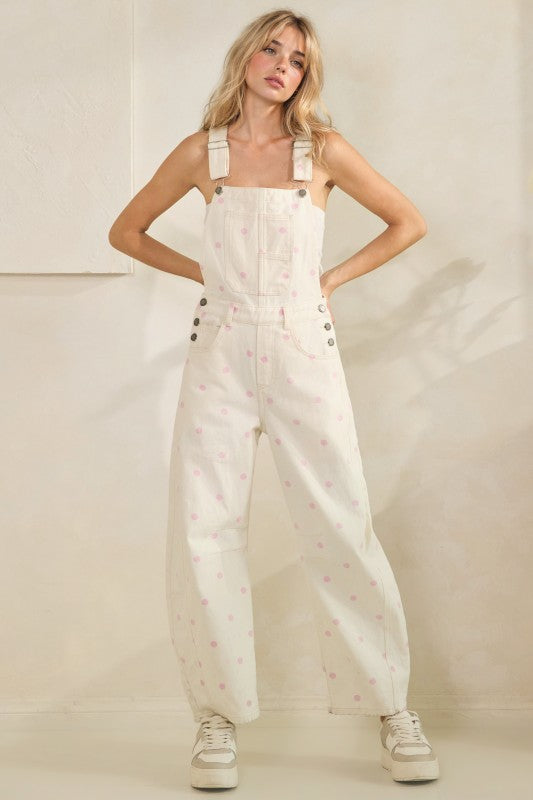 Calla Polka Dot Overalls