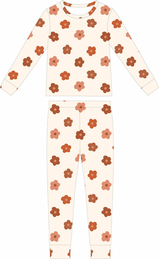 Fall Florals Long Sleeve Set
