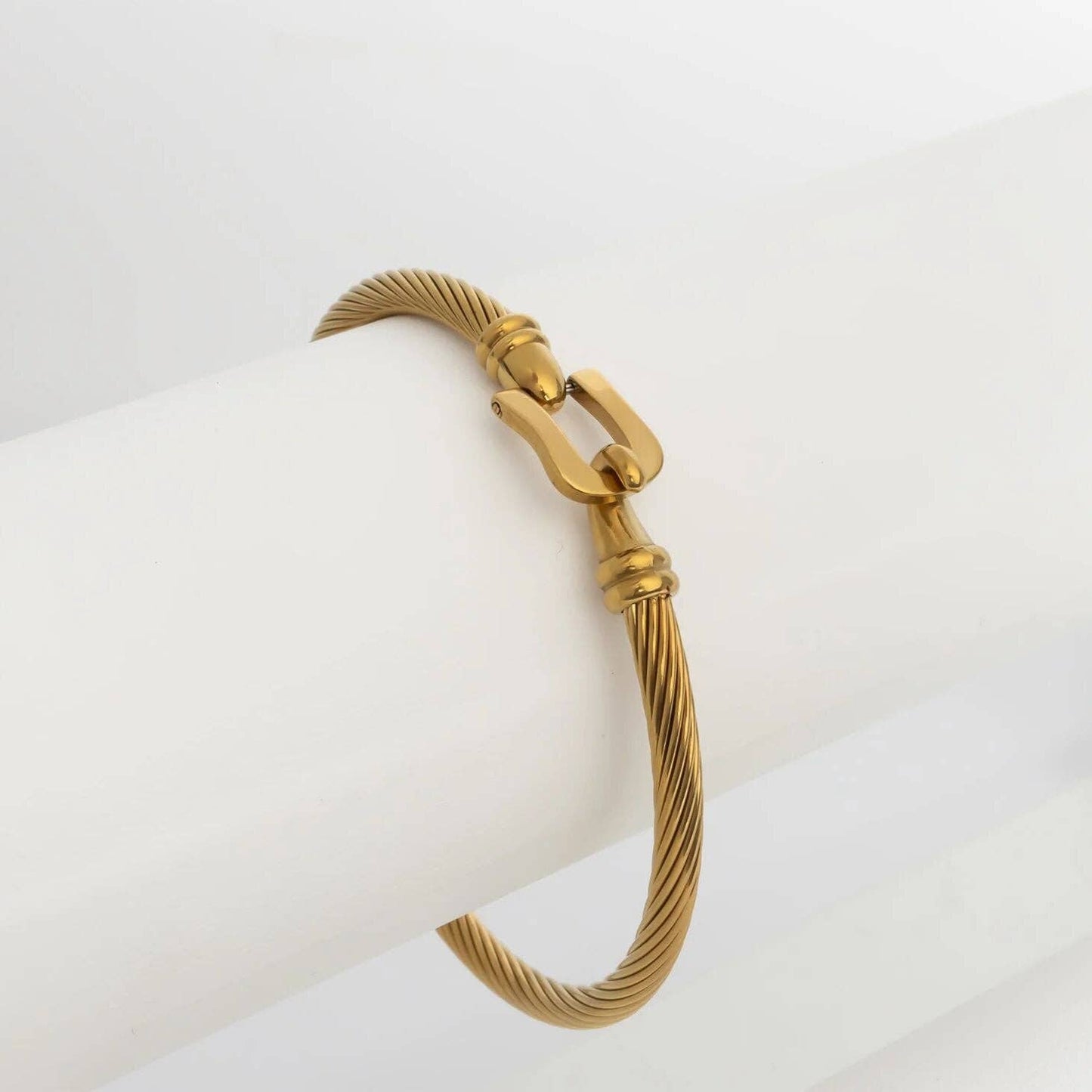 Khari  Buckle Clasp Bangle Bracelet
