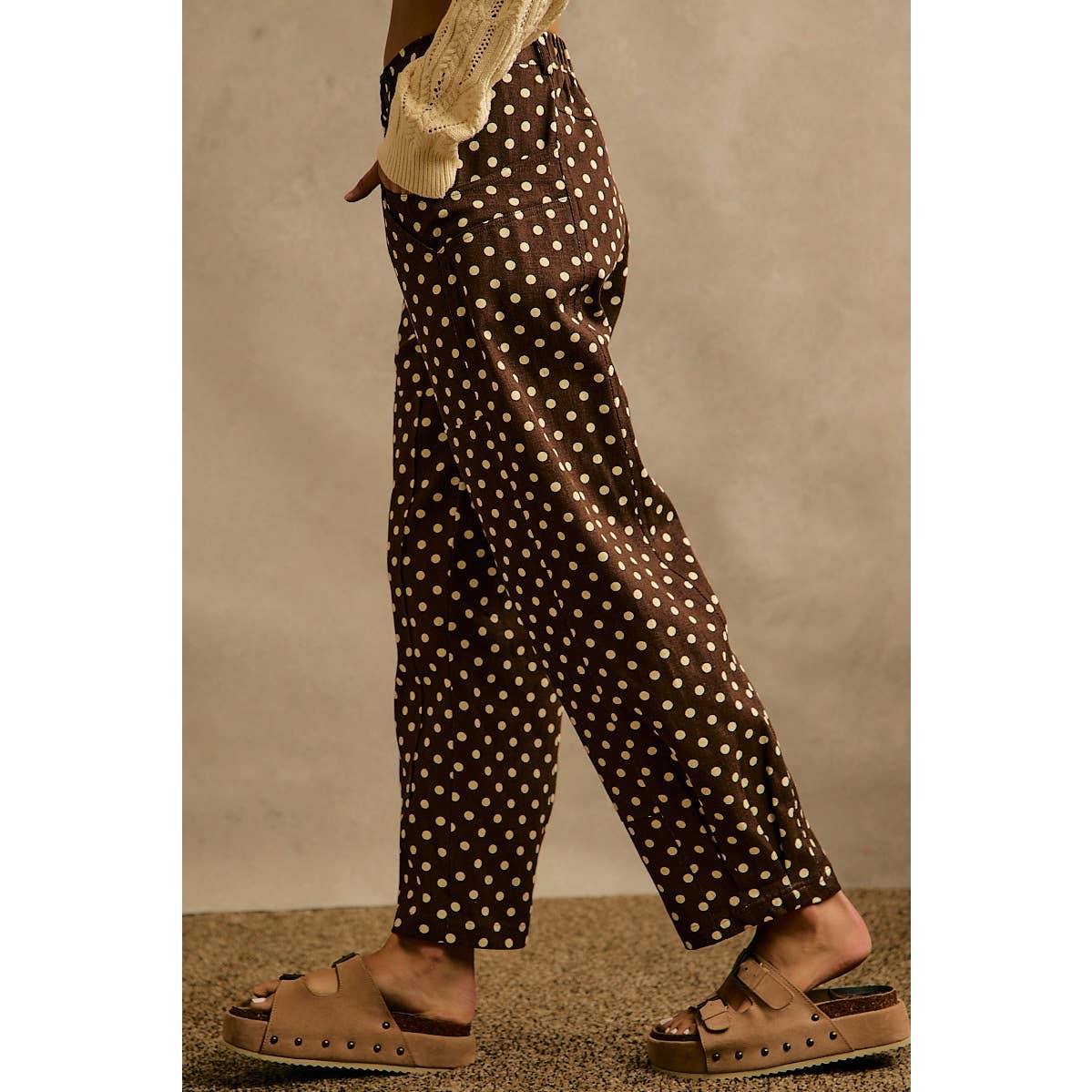 Tilly Polka Dot Barrel Pant