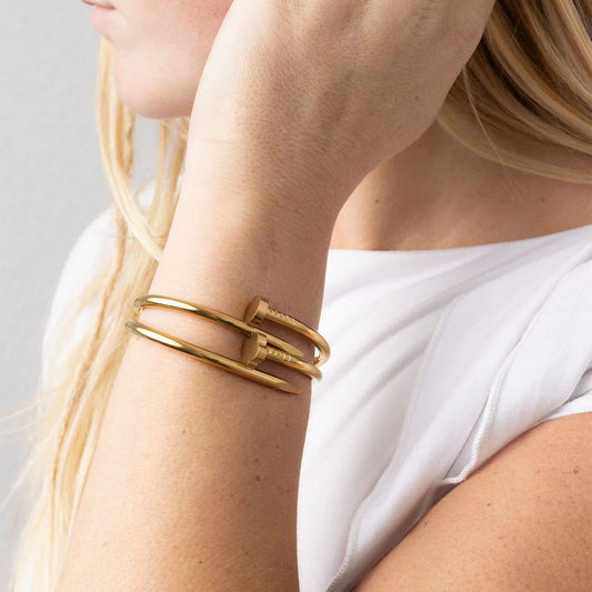 Greer Floral Nail Bangle