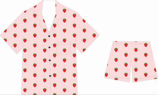 Berry Bliss Adult Short Set