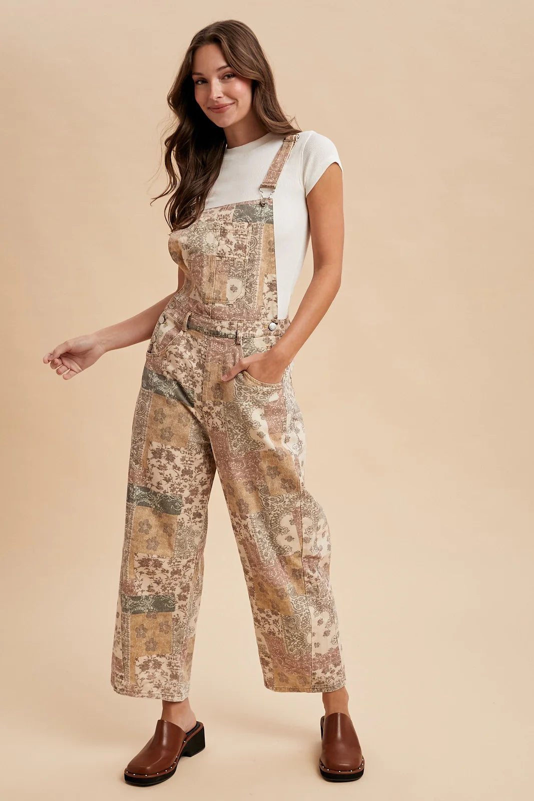 The Libby Vintage Boho Overalls