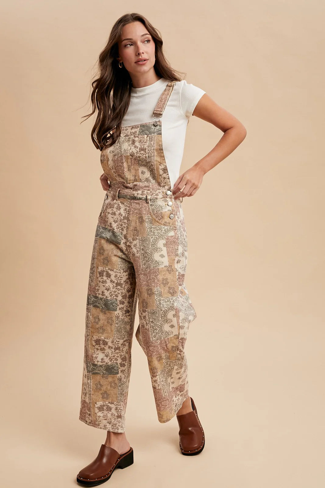 The Libby Vintage Boho Overalls