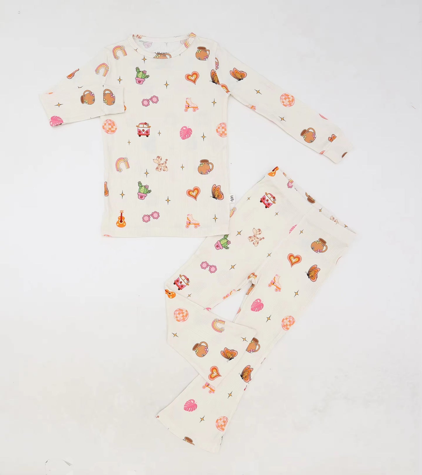 Palm Springs Dreaming Long Sleeve Flare Set