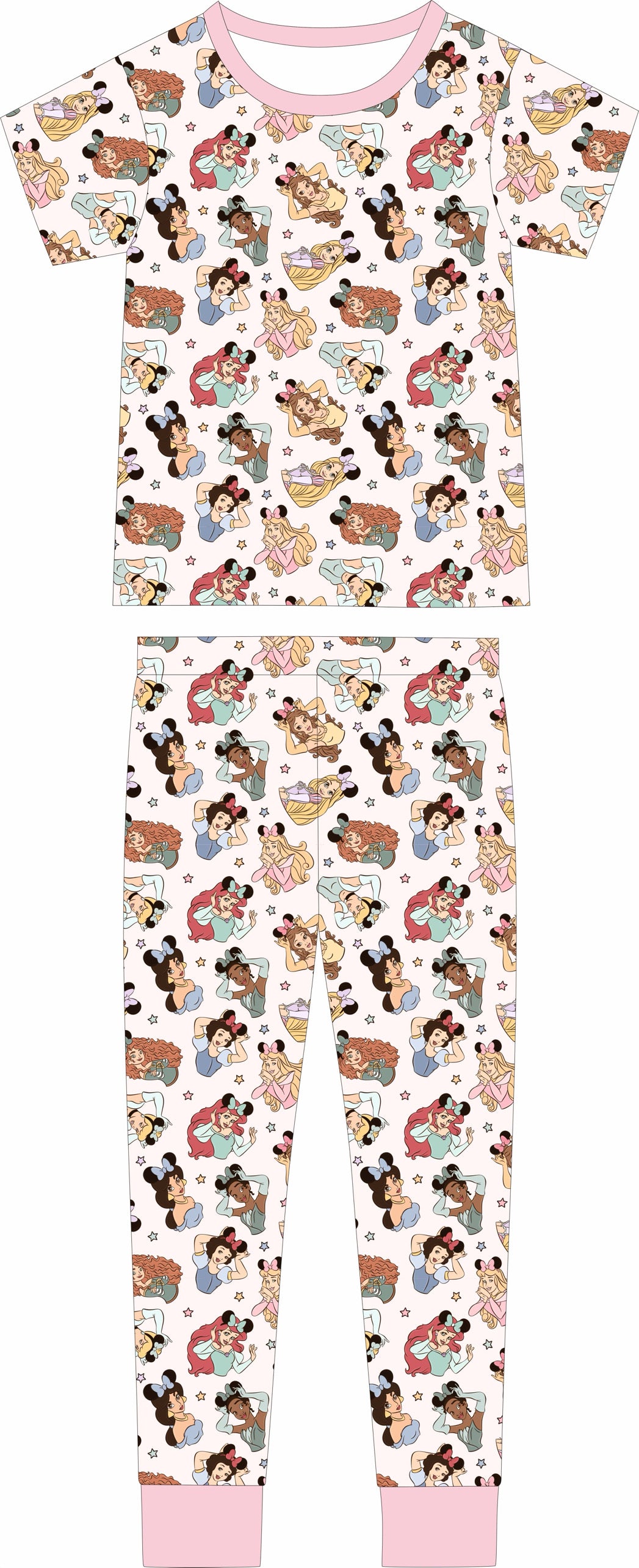 Princess Mouse Ears Two Piece Set