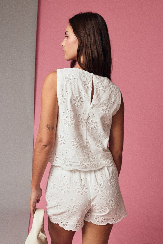 Paloma Eyelet Shorts