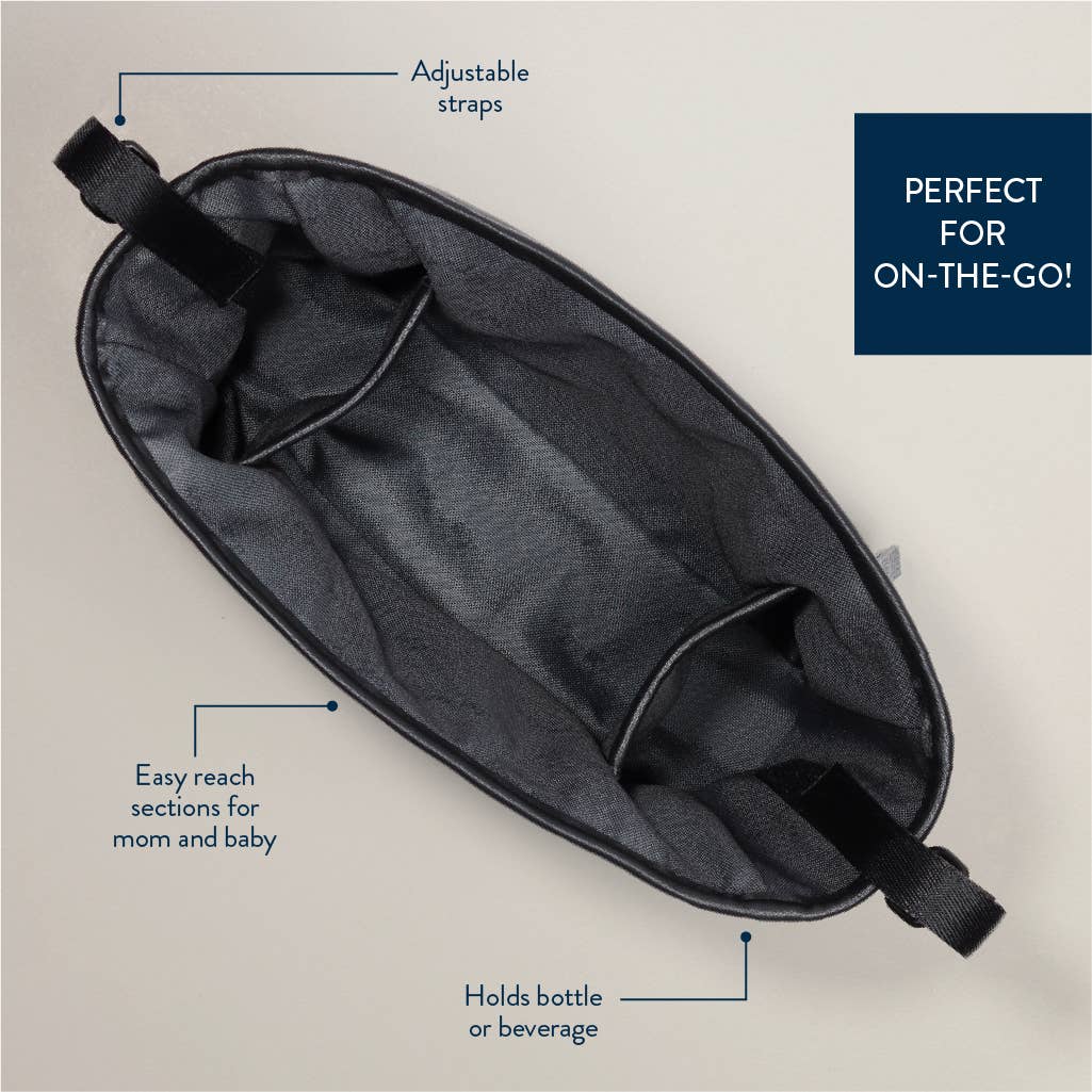 Matte Black Stroller + Wagon Caddy