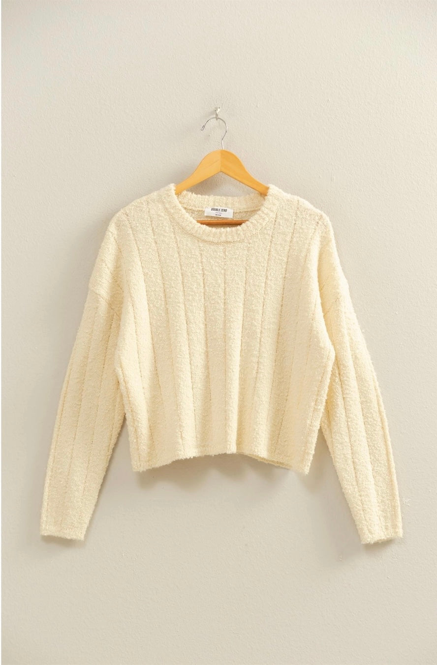 Morgan Ribbed Textured Sweater