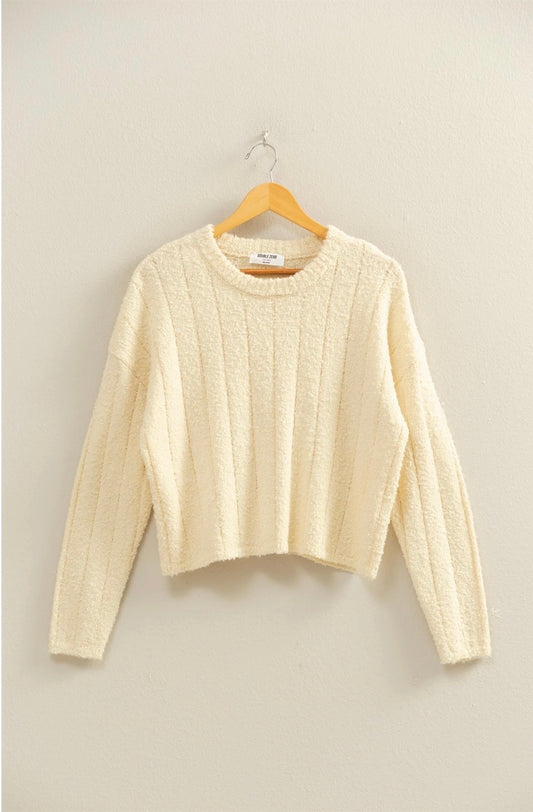 Morgan Ribbed Textured Sweater