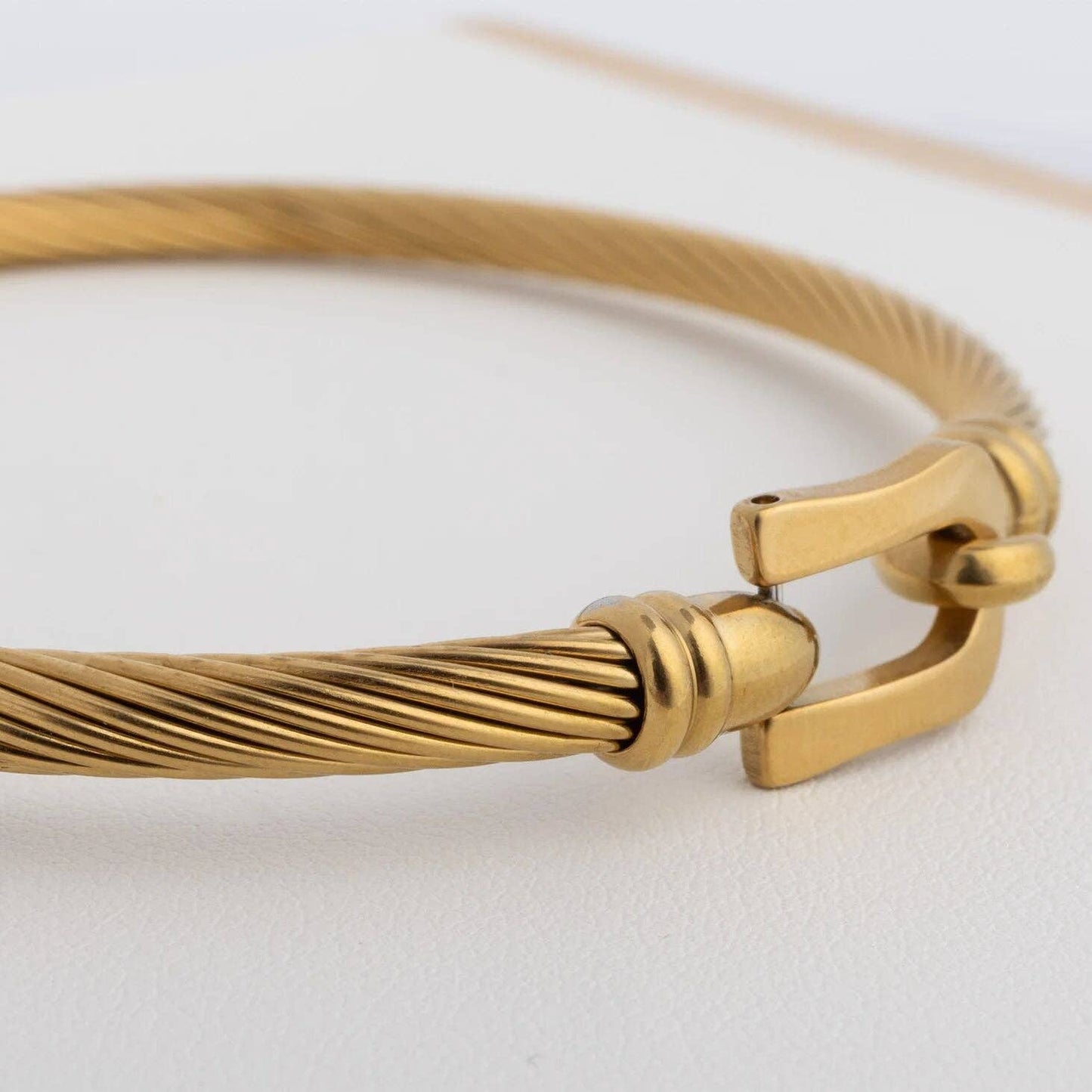Khari  Buckle Clasp Bangle Bracelet