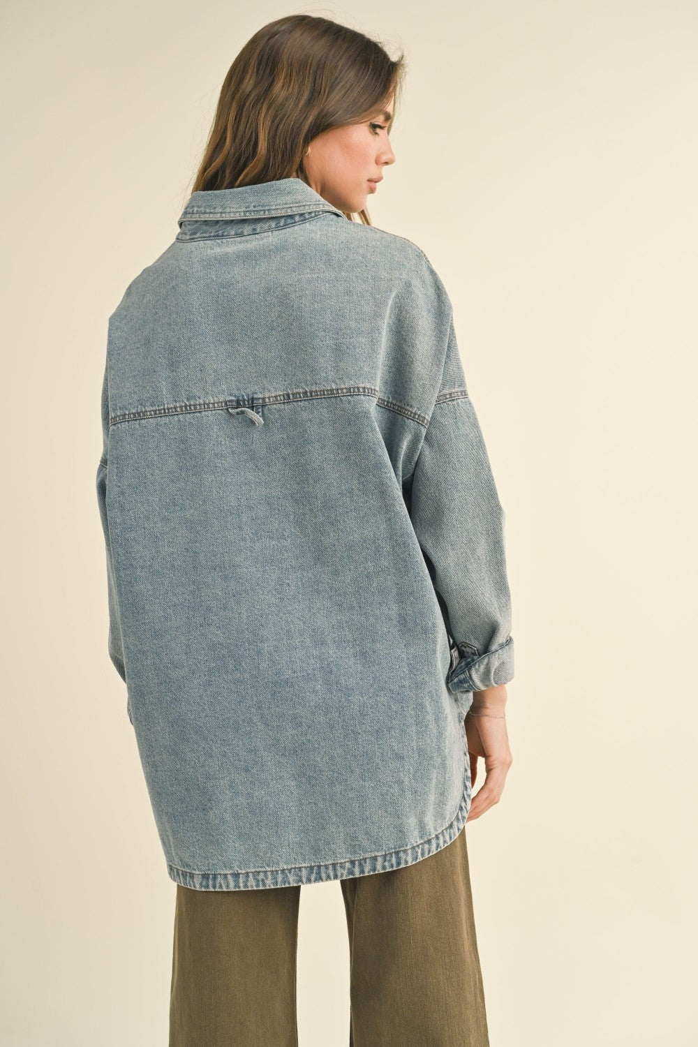 Briar Denim Shacket