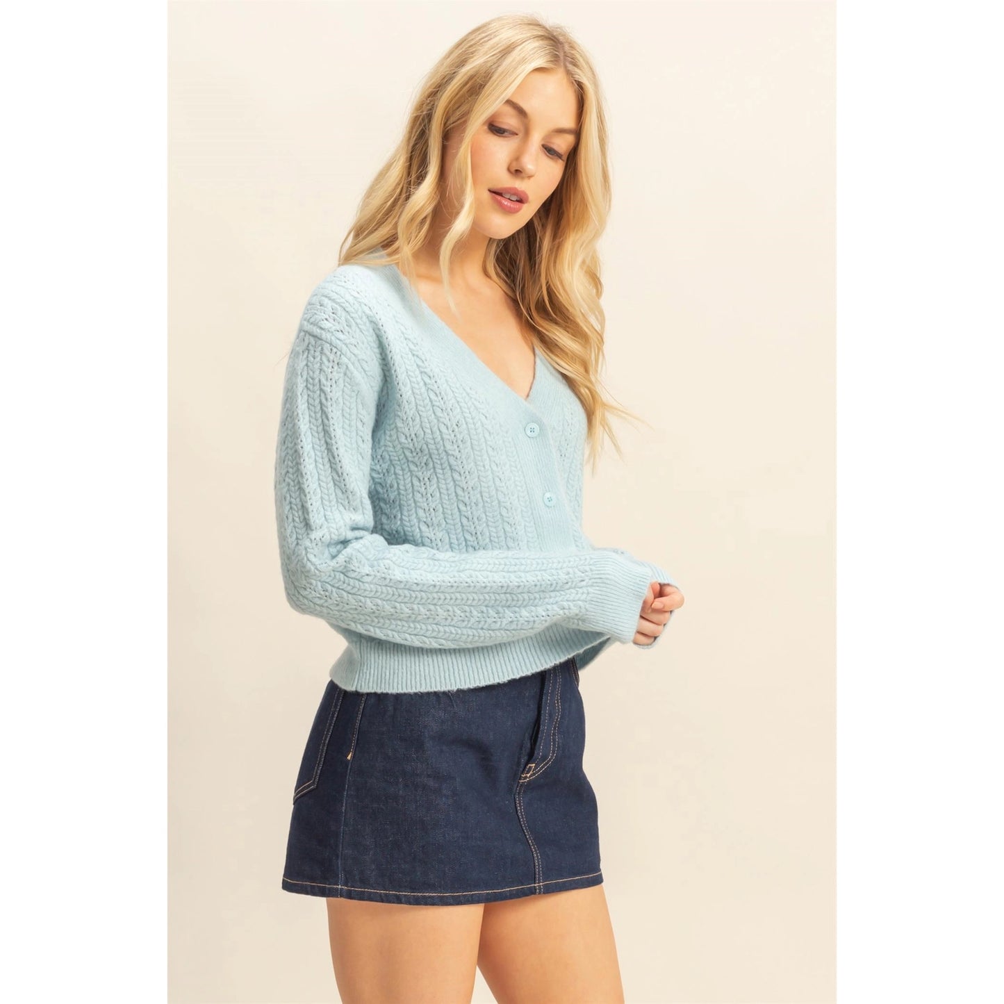 Opehlia Cable Knit Sweater